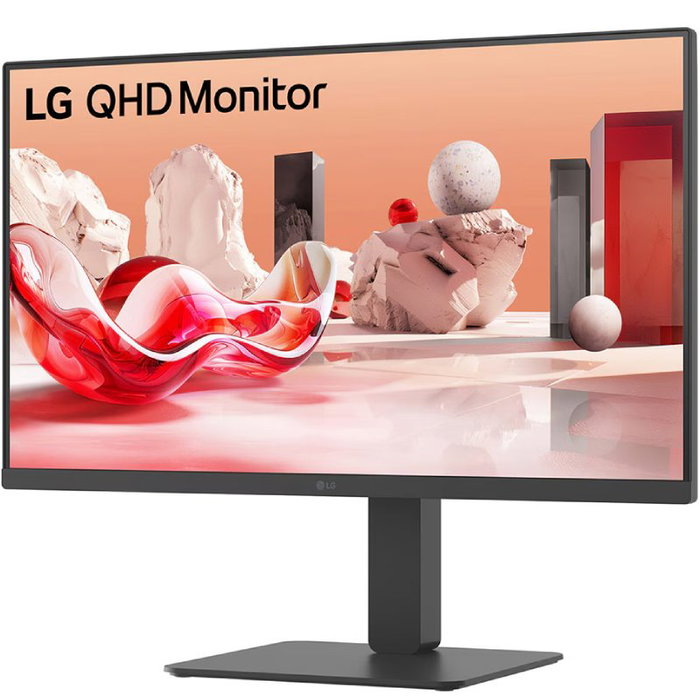 LG 27BA45QB-B Monitor QHD IPS de 27 pulgadas, Negro